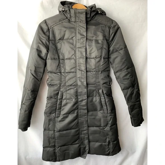 Roots Jackets Coats Xs Roots Canada Black Down Filled Long